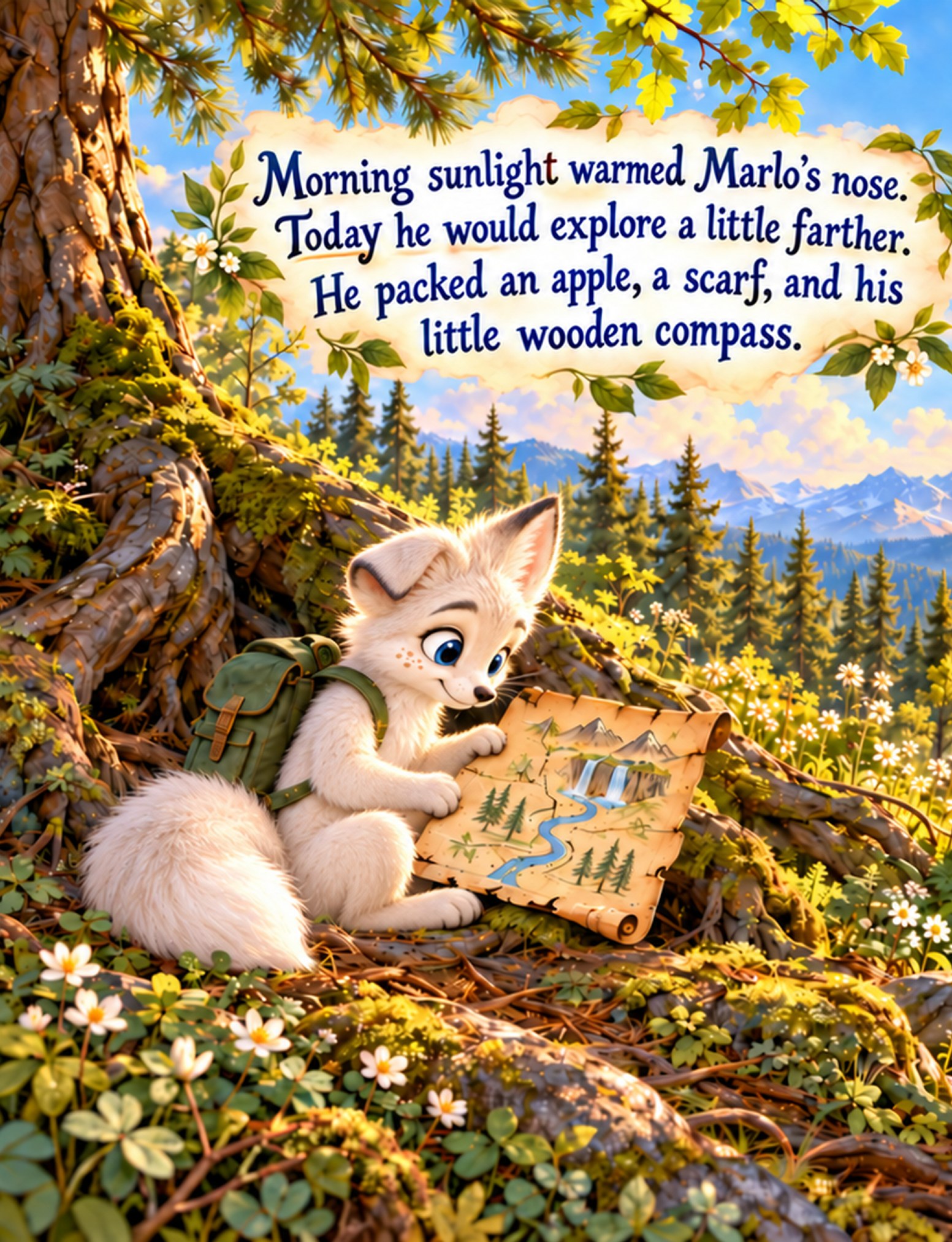 Preview page 1 from Marlo and the Forest Adventure