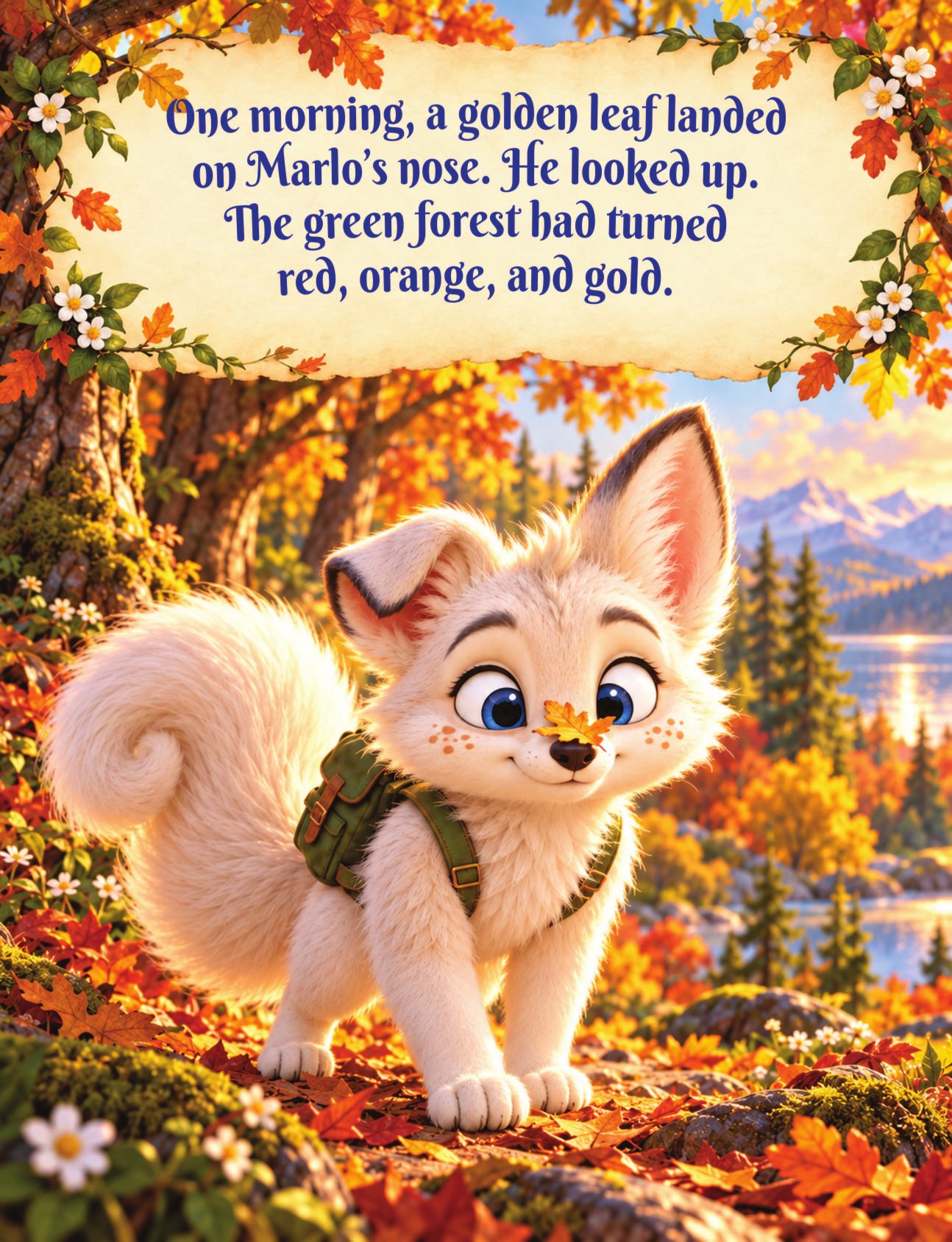 Preview page 1 from Marlo and the Autumn Forest
