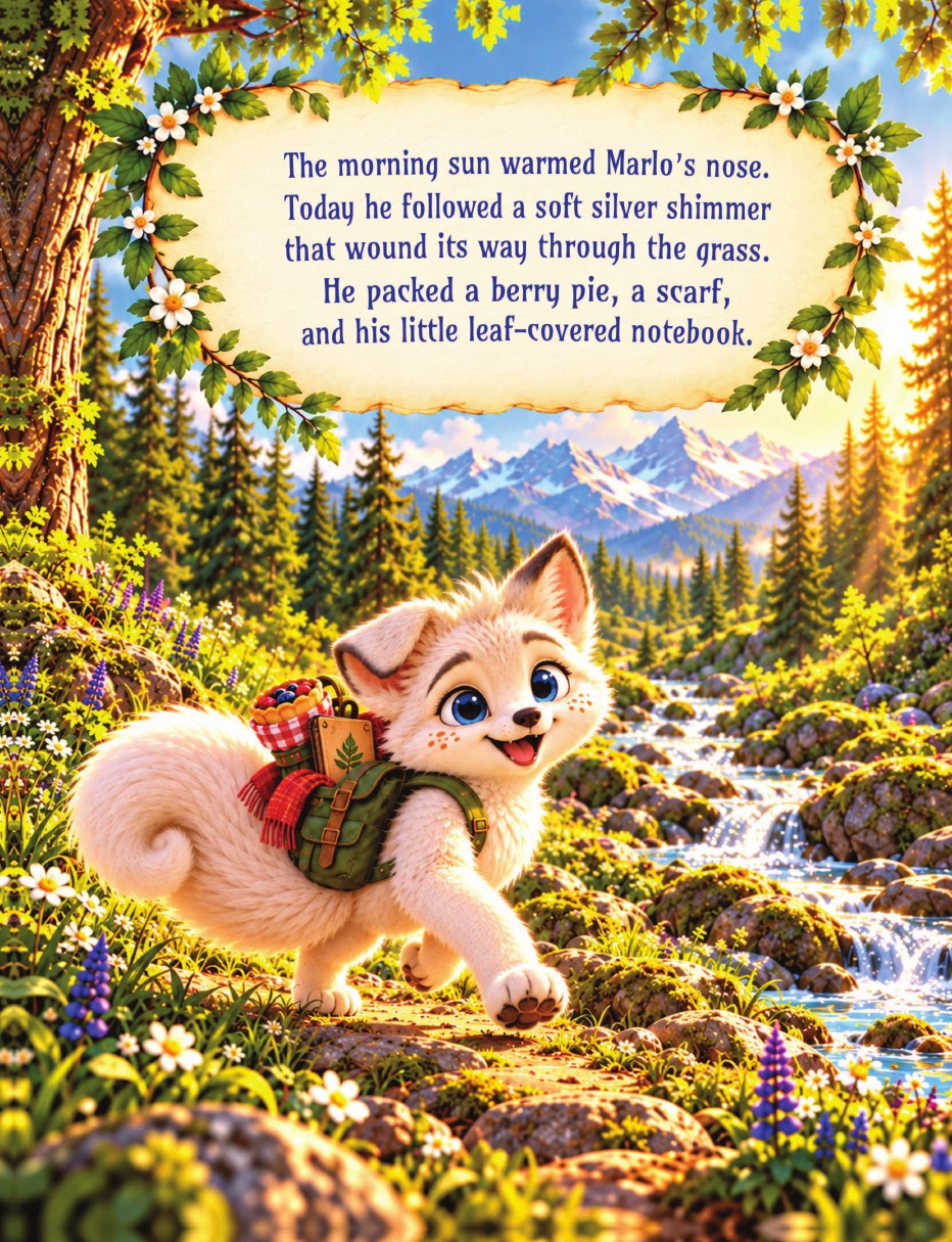 Preview page 1 from Marlo and the Hidden Stream