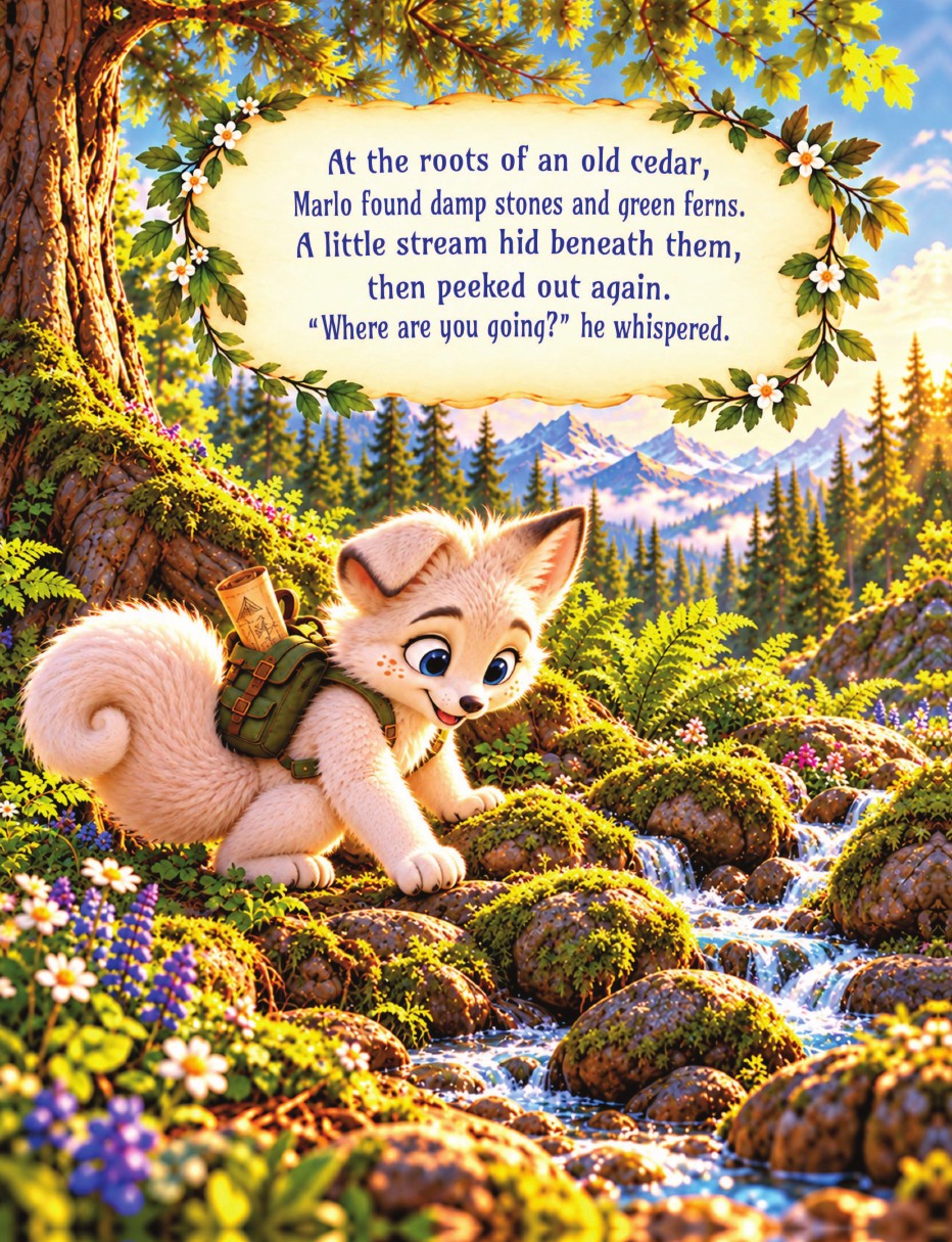 Preview page 2 from Marlo and the Hidden Stream